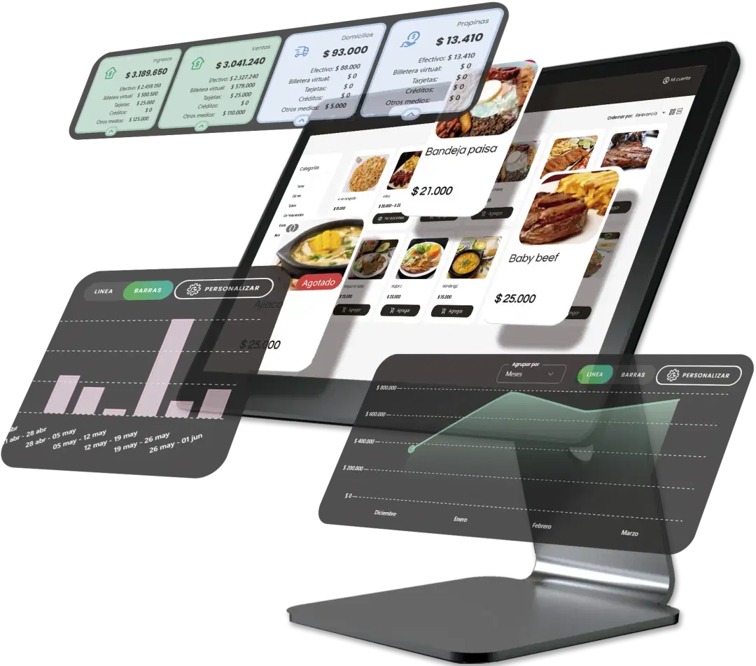 Sistema POS Tiendana - App móvil